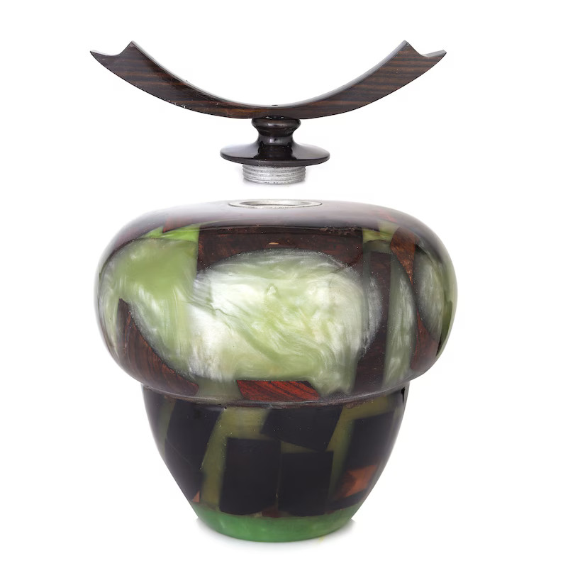 Wooden Urns for Human Ashes Adult Male Female – Cremation Urn Large Wood Urn Box