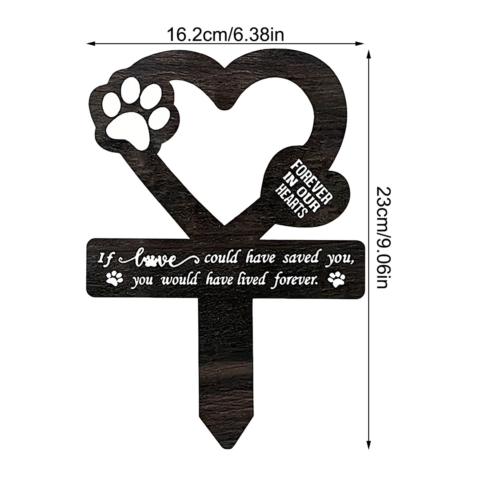 Pet Memorial Graves Markers Dog Cemetery Garden Memorial Stake Grave Decor Cross