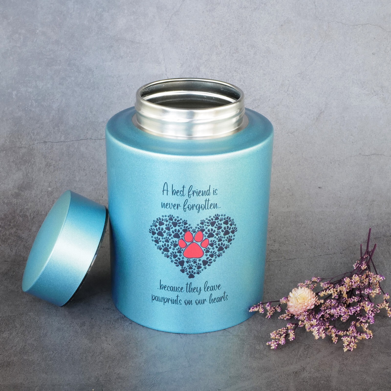 Pet Cremation Urns for Dogs Cats Ashes, Up to 60 lbs Memorial Keepsake Urns