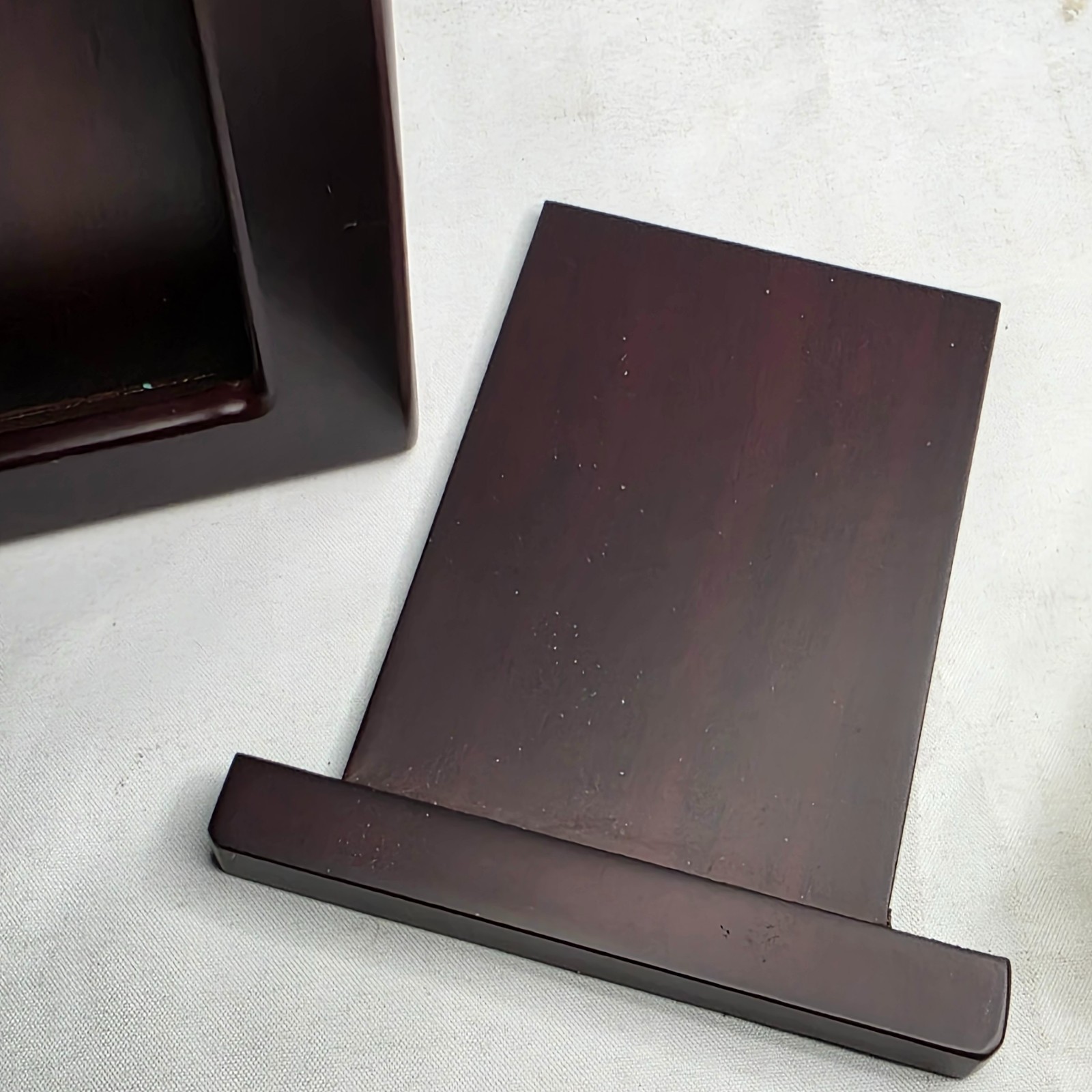 Cherry Wood Photo Box Urn Human Keepsake Pet Cremation Memorial Loss Remembrance