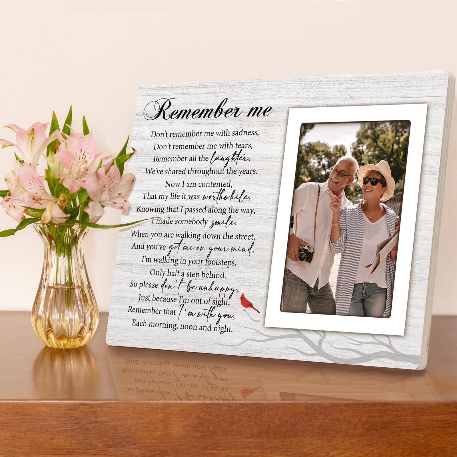 Sympathy Gift for Loss of Loved One, Mom, Dad, Husband, Friends, Memorial Pic…