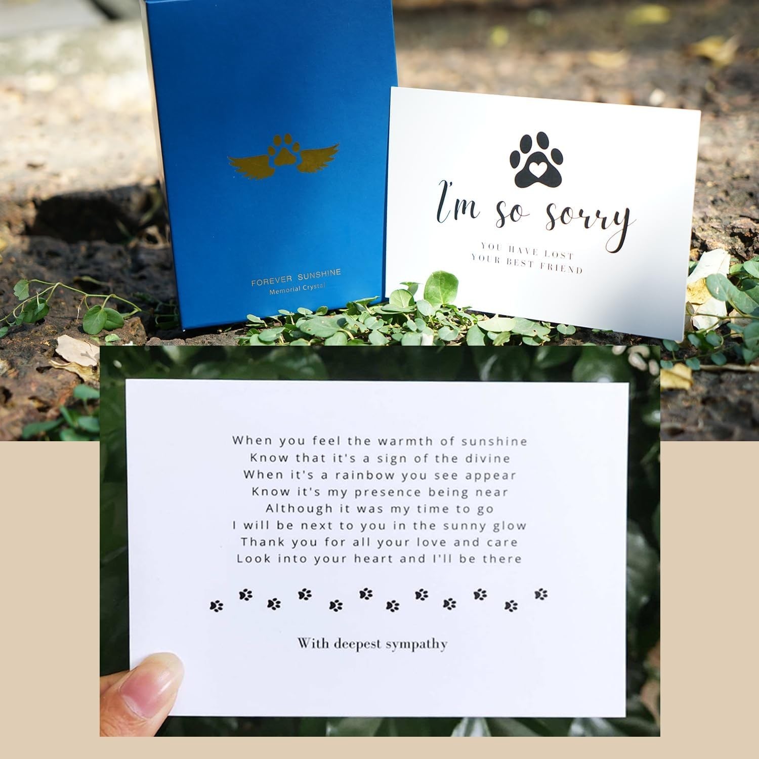 Customizable Crystal Pet Memorial Suncatcher – Cherish Pet Memories Beautifully