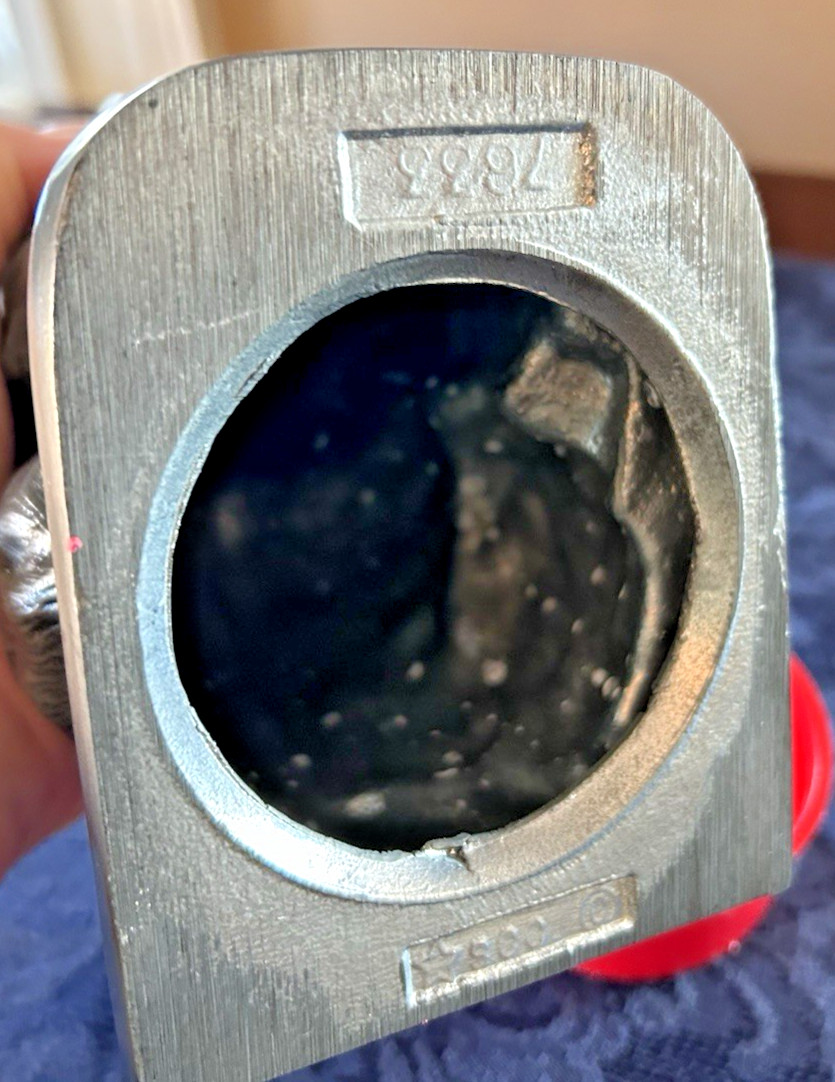 Pewter Sitting Cat Pet Cremation Memorial Urn #7633 SCC Made in USA Unused 50 CI