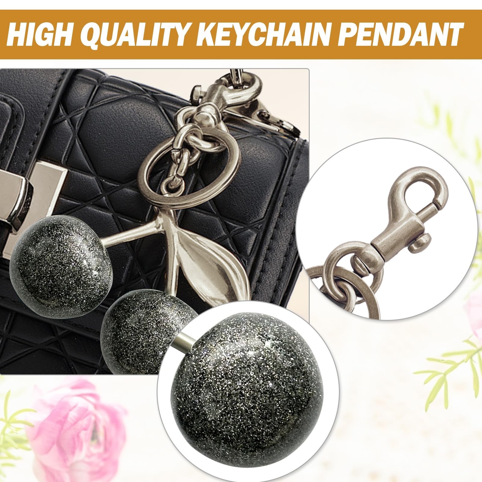 Bag Charm Keychain Bag Chain Charms Purse Charms for Handbags Purse Charm for…