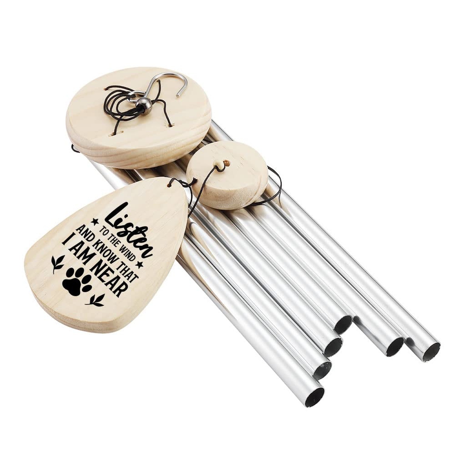Listen to The Wind Memorial Wind Chime, Pet Dog Cat Remembrance Sympathy Gift…