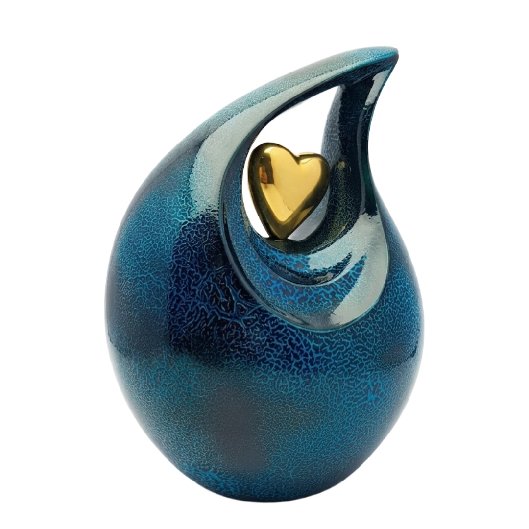 Teardrop Urns for Human Ashes Adult, Cremation Urn for Ashes for Women & Men