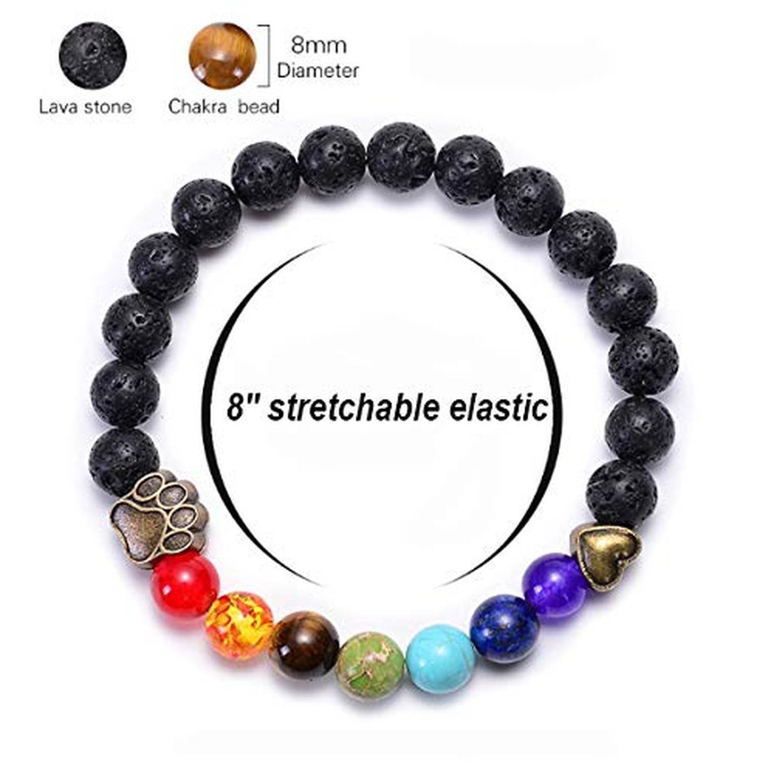 Pet Memorial Bracelet – Pet Loss Gifts in Loving Memory of Your Beloved Pup D…