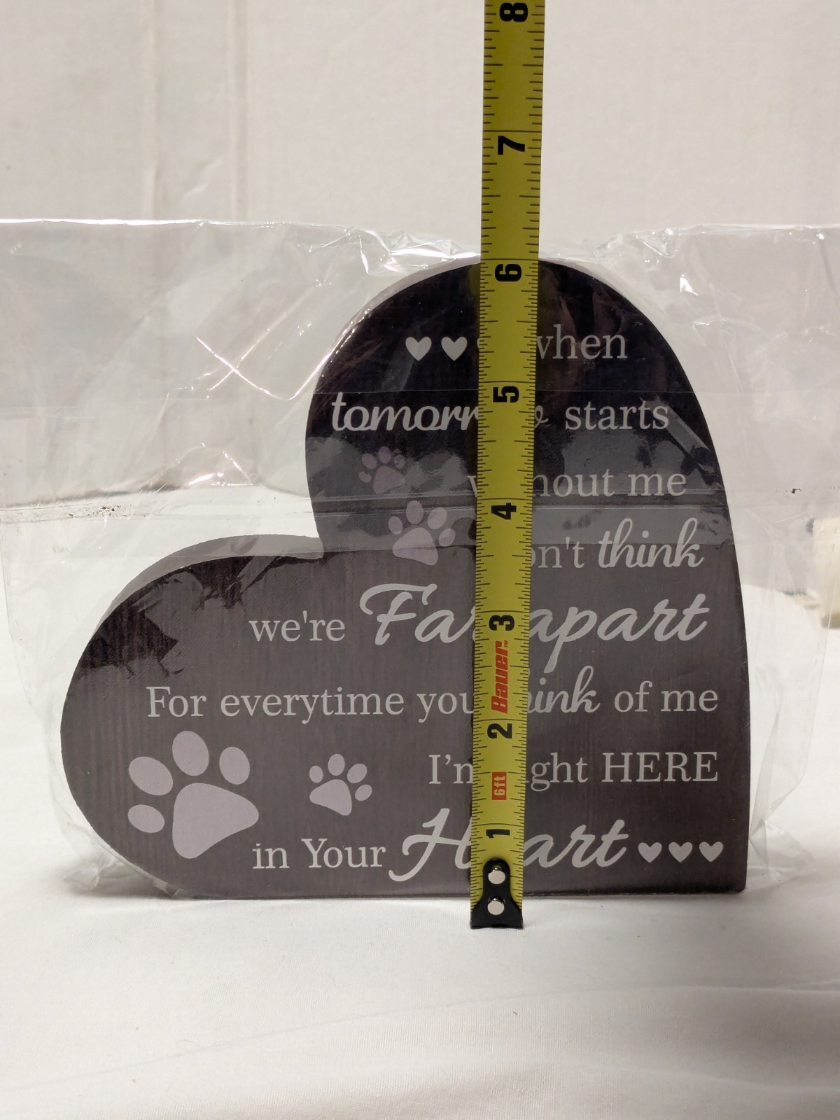 Pet Memorial Gifts Bereavement Remembrance for Loss of Dog Cat Sympathy Sign NEW