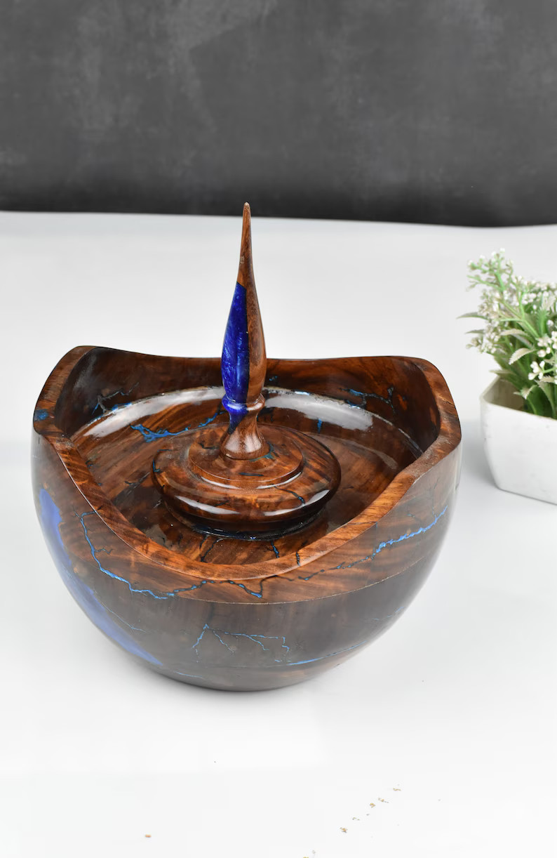 Wooden Urns for Human Ashes Adult Male Female – Cremation Urn Large Wood Urn Box