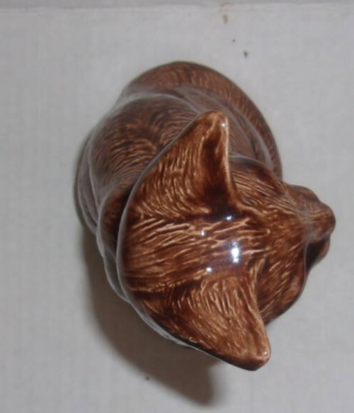 Cat Memorial Urn, Beautiful Container for Ashes – Cremation Keepsake urn BROWN