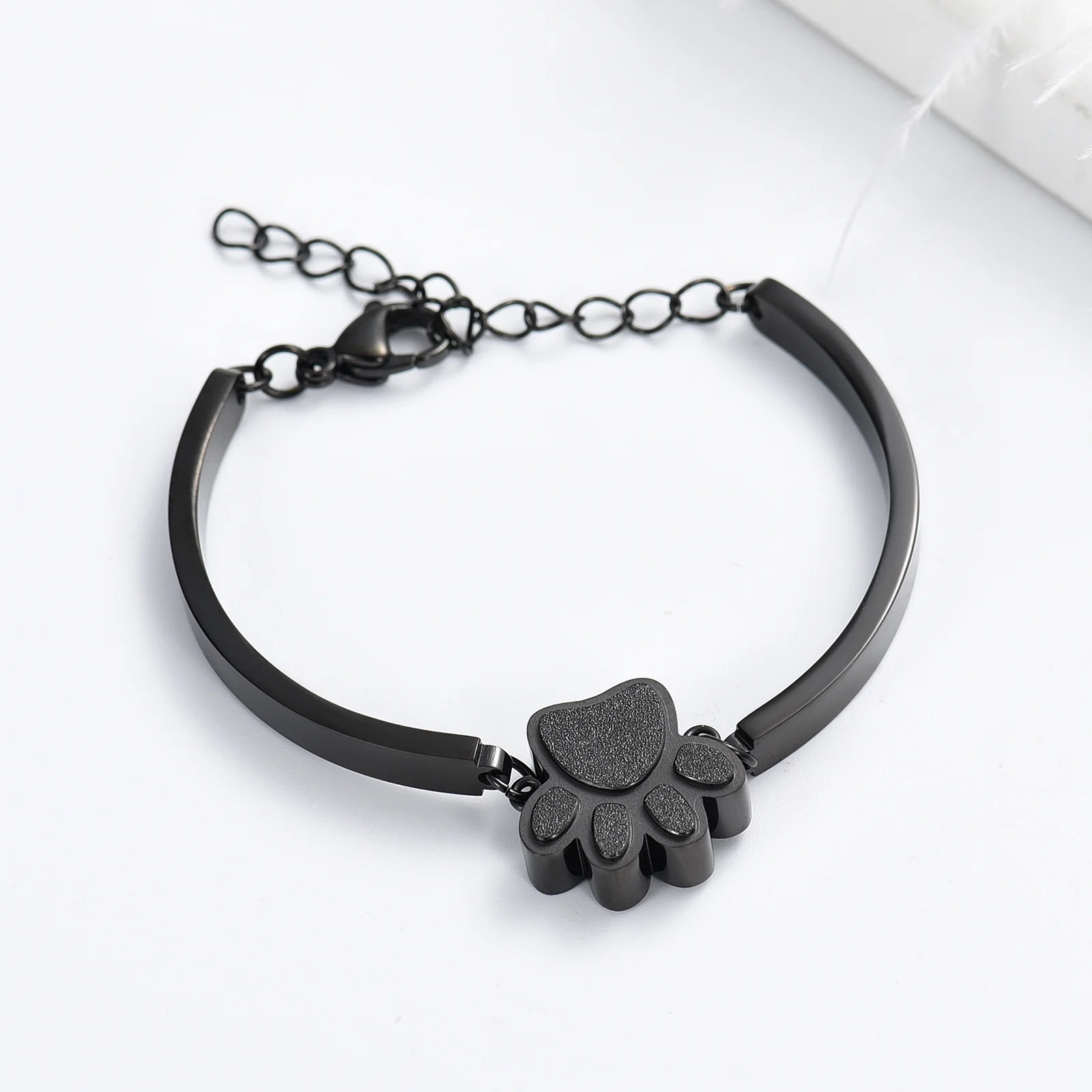 Pet Cremation Jewelry for Ashes for Dog/Cat Ashes Keepsake Urn Bracelet for Wome