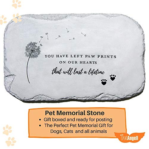 Pet Memorial Stones, Pet Headstone, Pet Loss Gifts – Pet Grave Markers, Dog