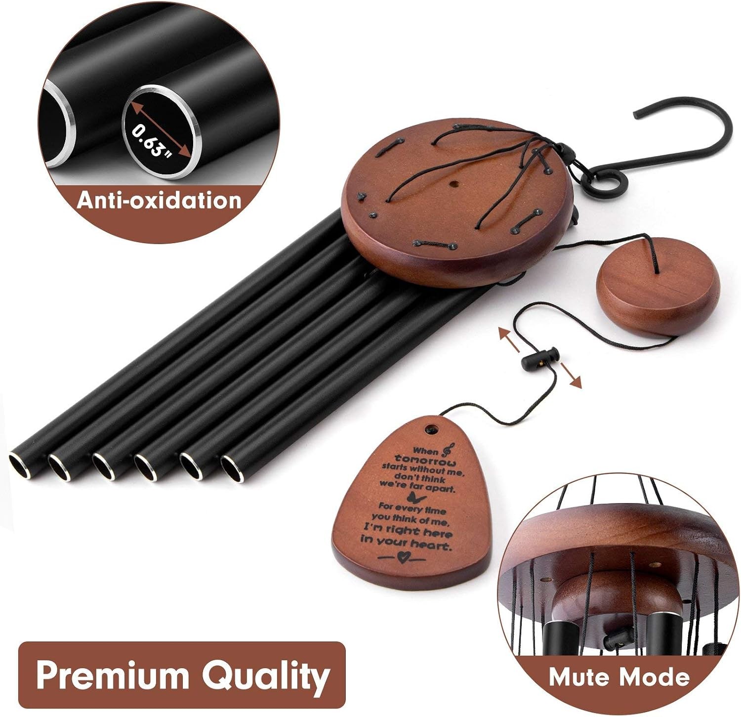 Sympathy Wind Chimes Bereavement/Memorial /Sympathy Gift in Memory of Loved One