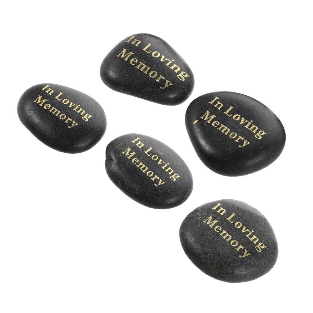 5 Pcs Memorial Ornament for Garden Stone Grave Stones Bereavement