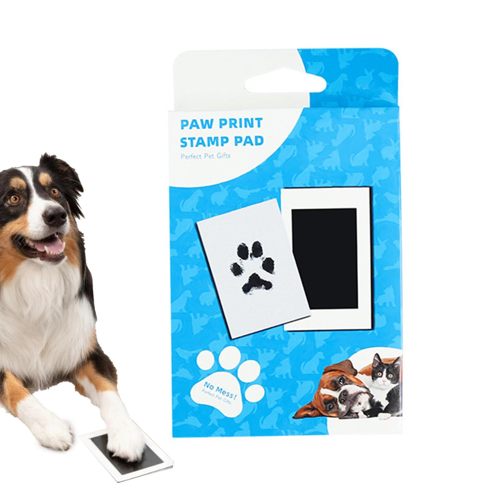 Pet Paw Print Kit – Paw Print Pad – Non Toxic Ink Pad for Pets – Cats and Dogs