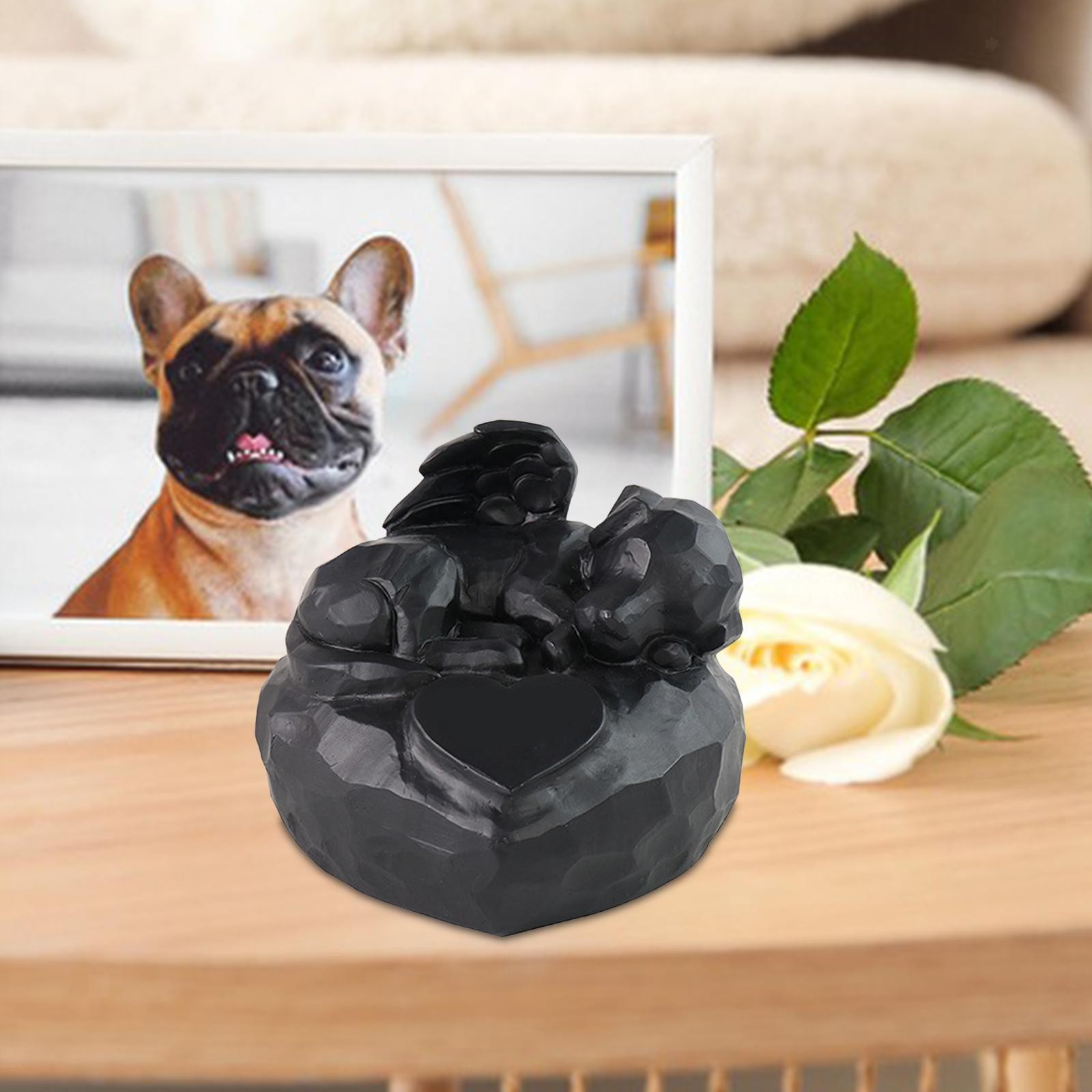 Pet Urn Memorial Box Souvenir Comforting Resting Place Cat Dog Ashes Storage