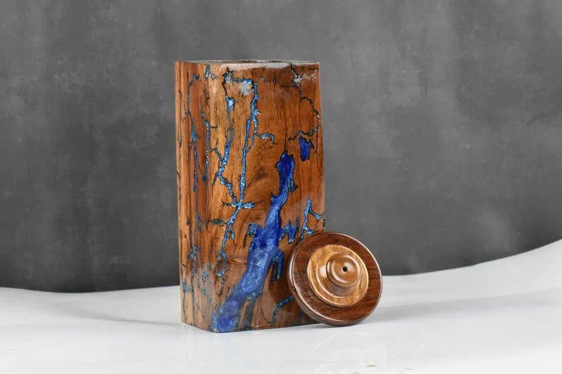 Wooden Urns for Human Ashes Adult Male Female – Cremation Urn Large Wood Urn Box