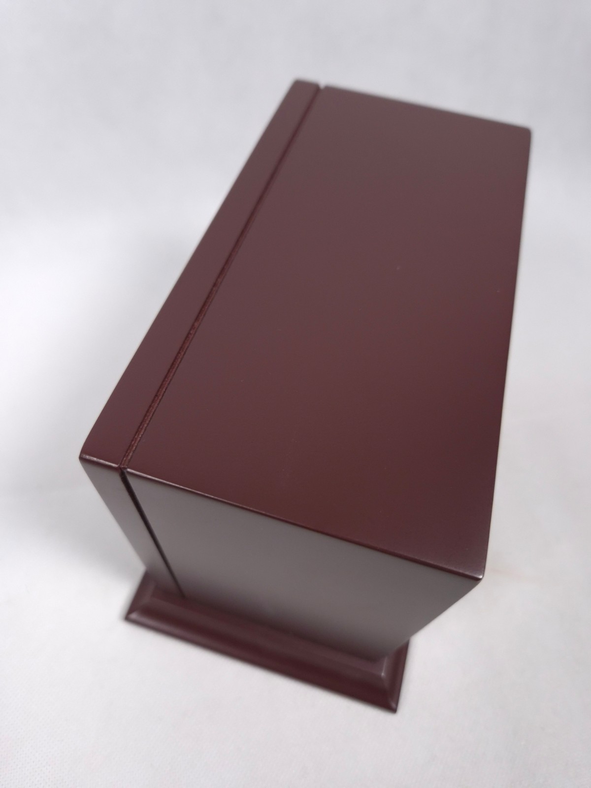 Pet Cremation URN Solid Wood Custom Photo Frame Velvet Lined for Pet up to 70Lbs