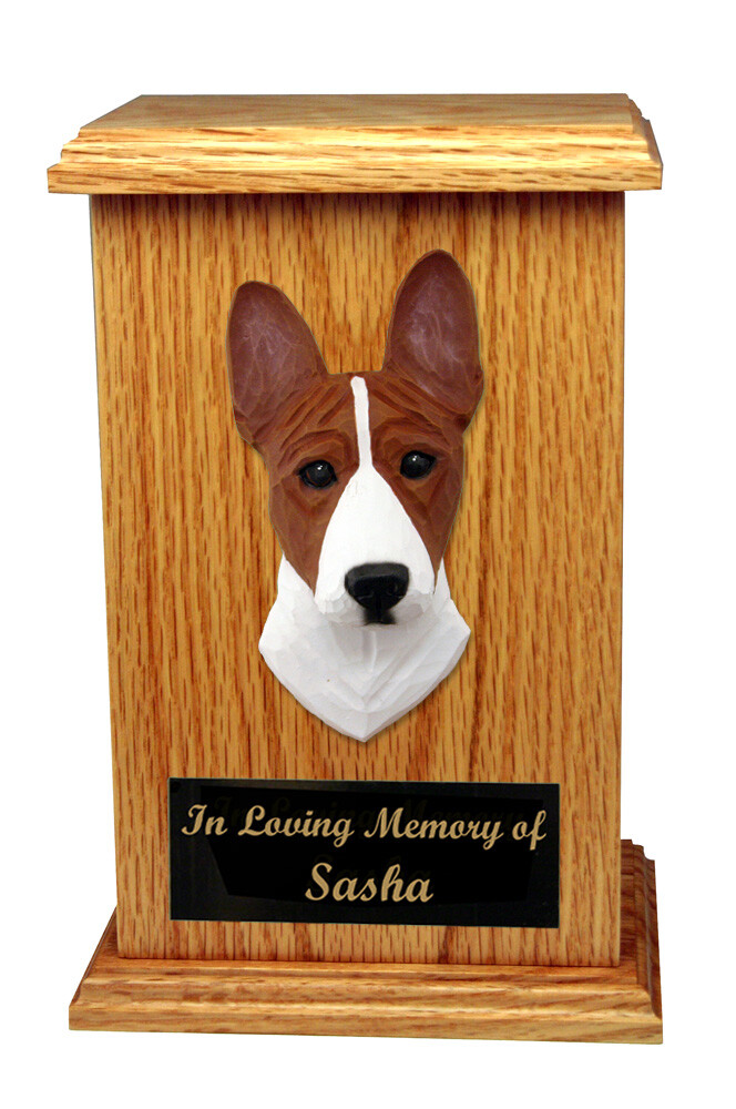 Basenji Memorial Urn