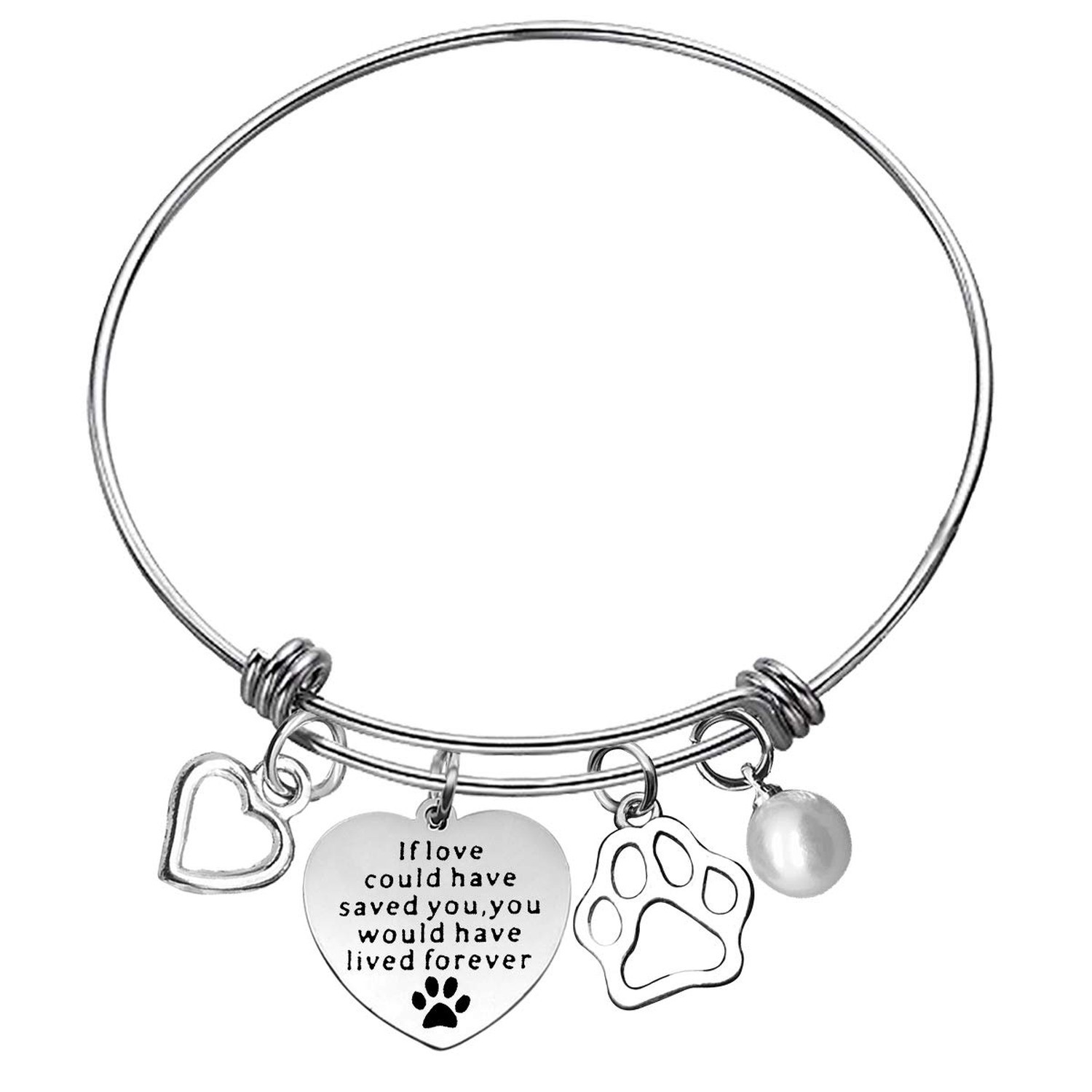 Xiahuyu Pet Memorial Bracelet Gift If Love Could Have Saved You You Would Hav…