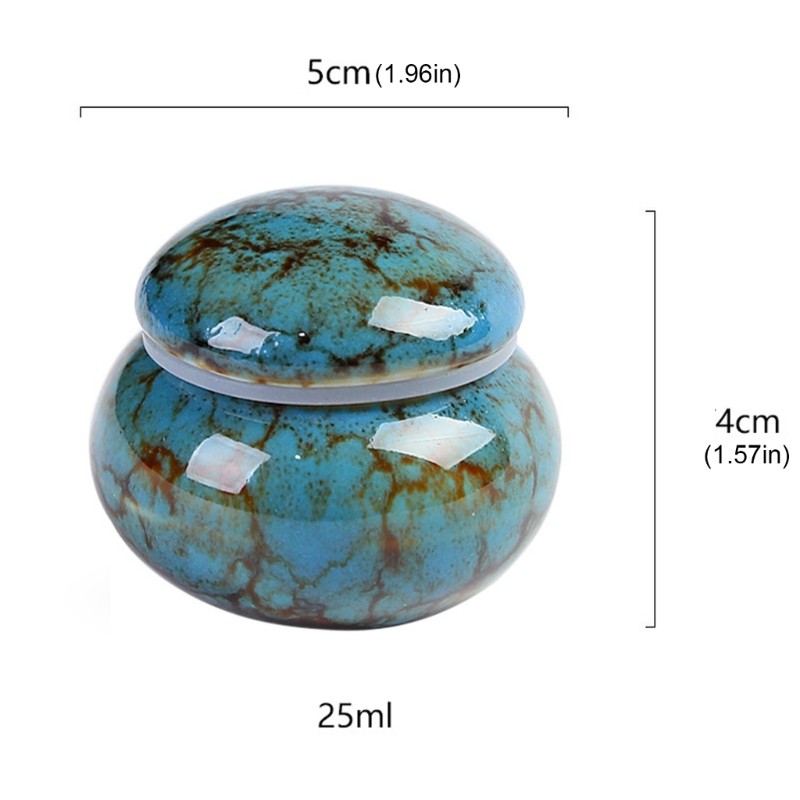 Ceramic Pet Cremation Box Ashes Container Keepsakes Gift Memorial Urn For Ashes