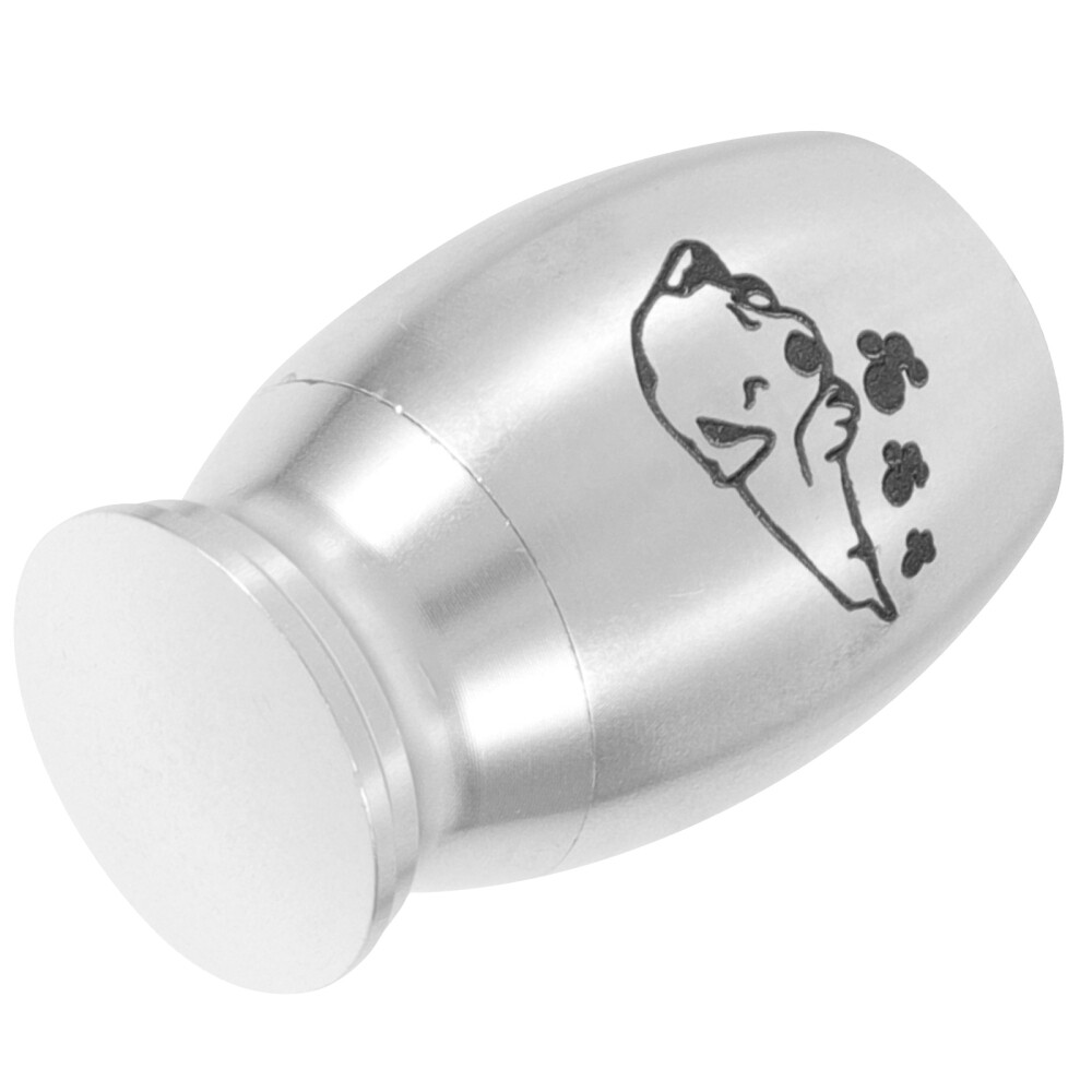 Alloy Pet Urn Cinerary Casket Memorial Cremated Box Small Cat Ashes Container
