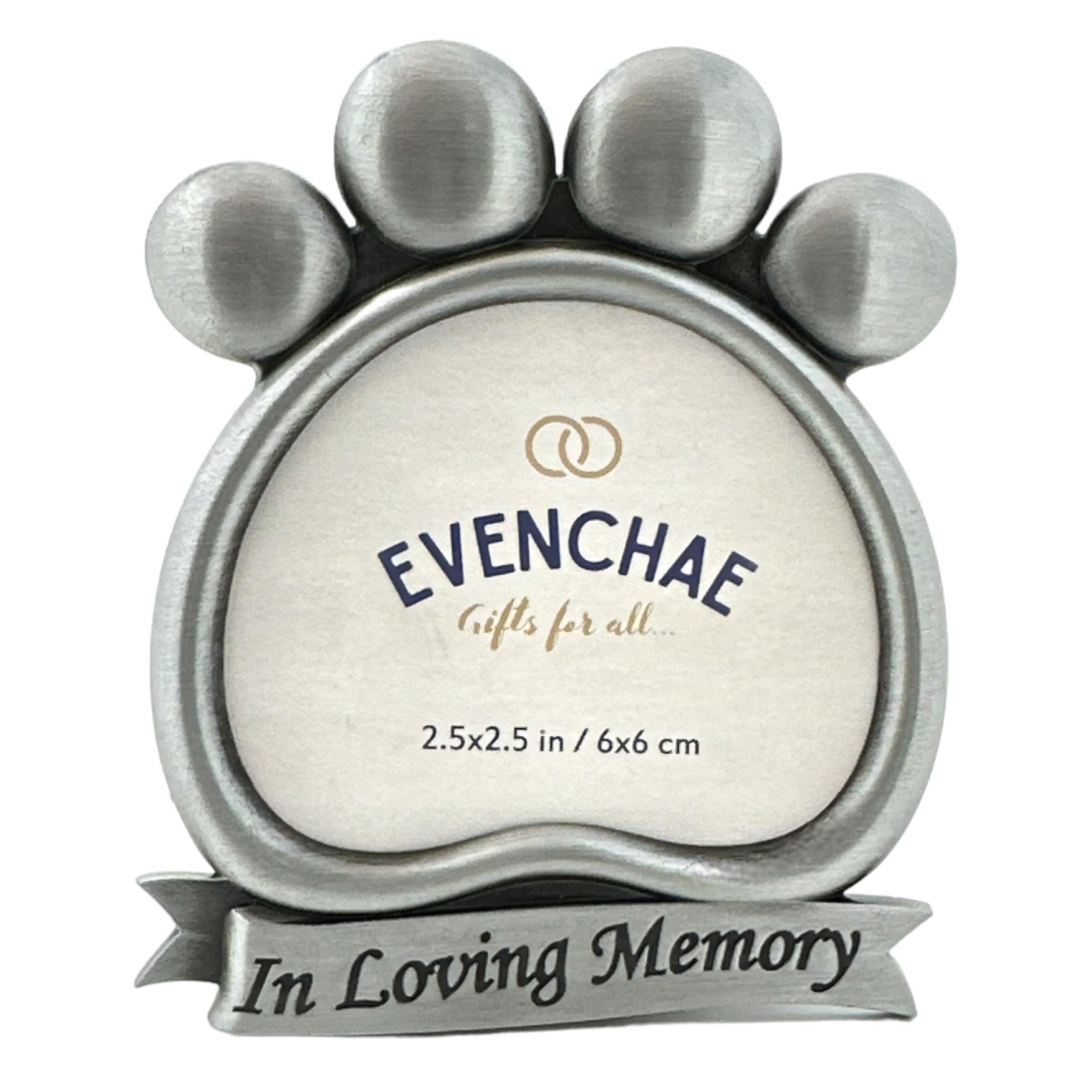 Mini Pawprint Pet Memorial Picture Frame | In Loving Memory – Memorialize You…