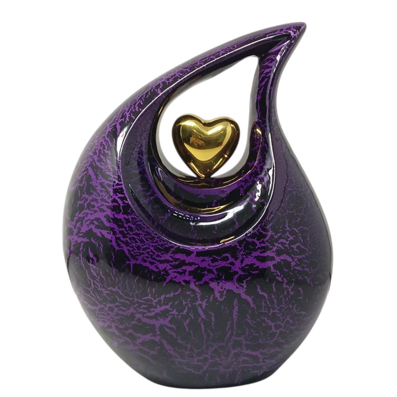 Large Standard Size Funeral Memorial Teardrop Urns for Human Ashes Adult w/Bag