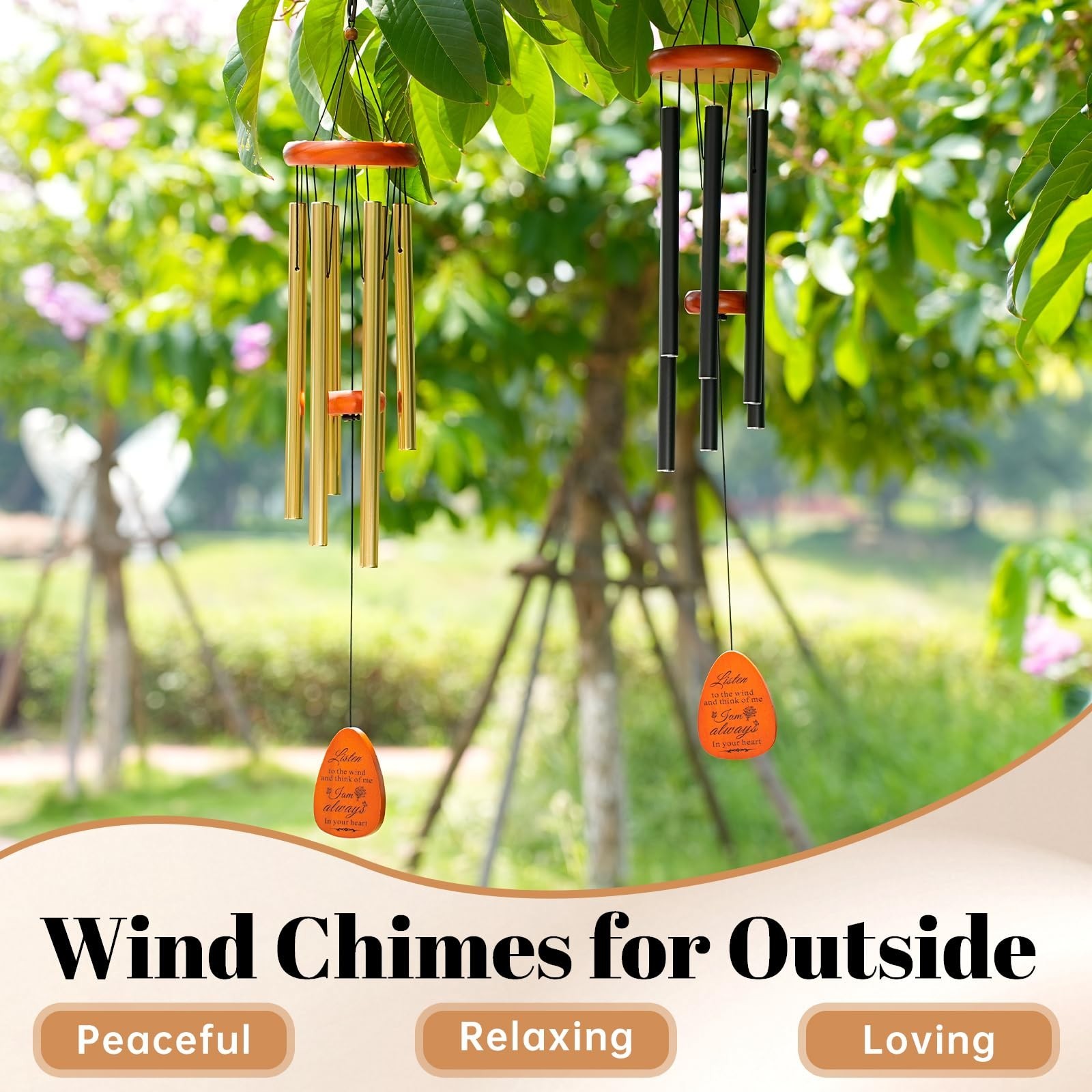 Sympathy Gifts for Loss of Loved One Memorial Wind Chimes Sympathy/Bereavemen…