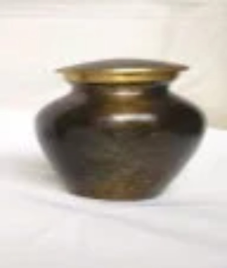 Handcrafted Beautiful PET URN For Memorial 5x5x7.5 cm Modern ITC1027