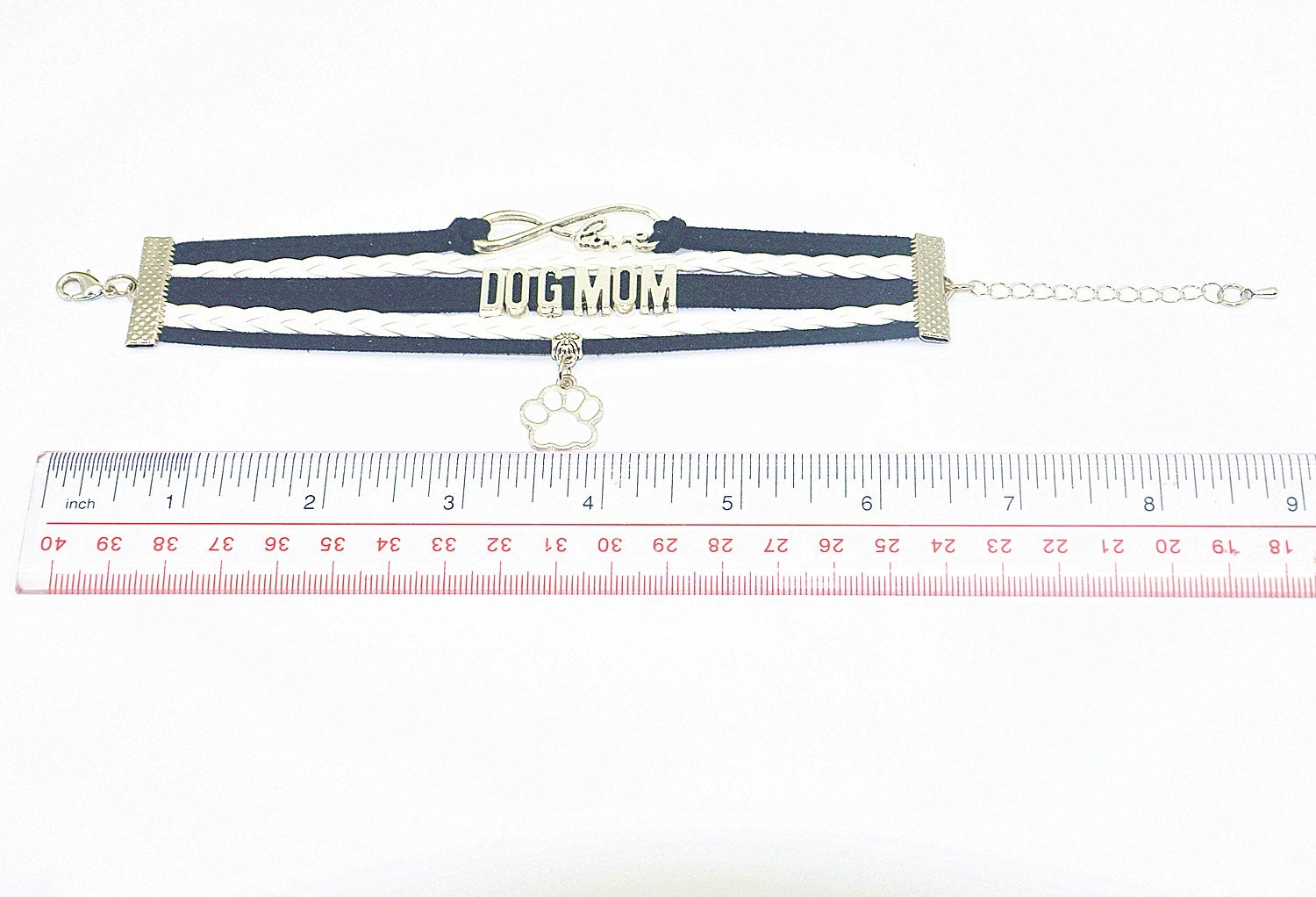 HHHbeauty Pet Dog 6.5 inches (length) x 2.5 (width), Black and White