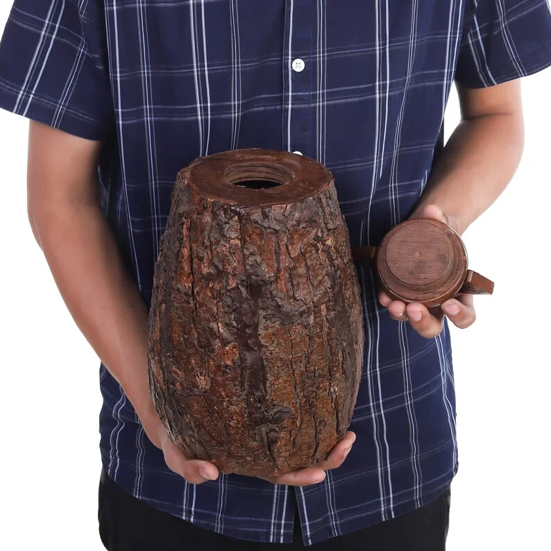 Wooden Urns for Human Ashes Adult Male Female – Cremation Urn Large Wood Urn Box