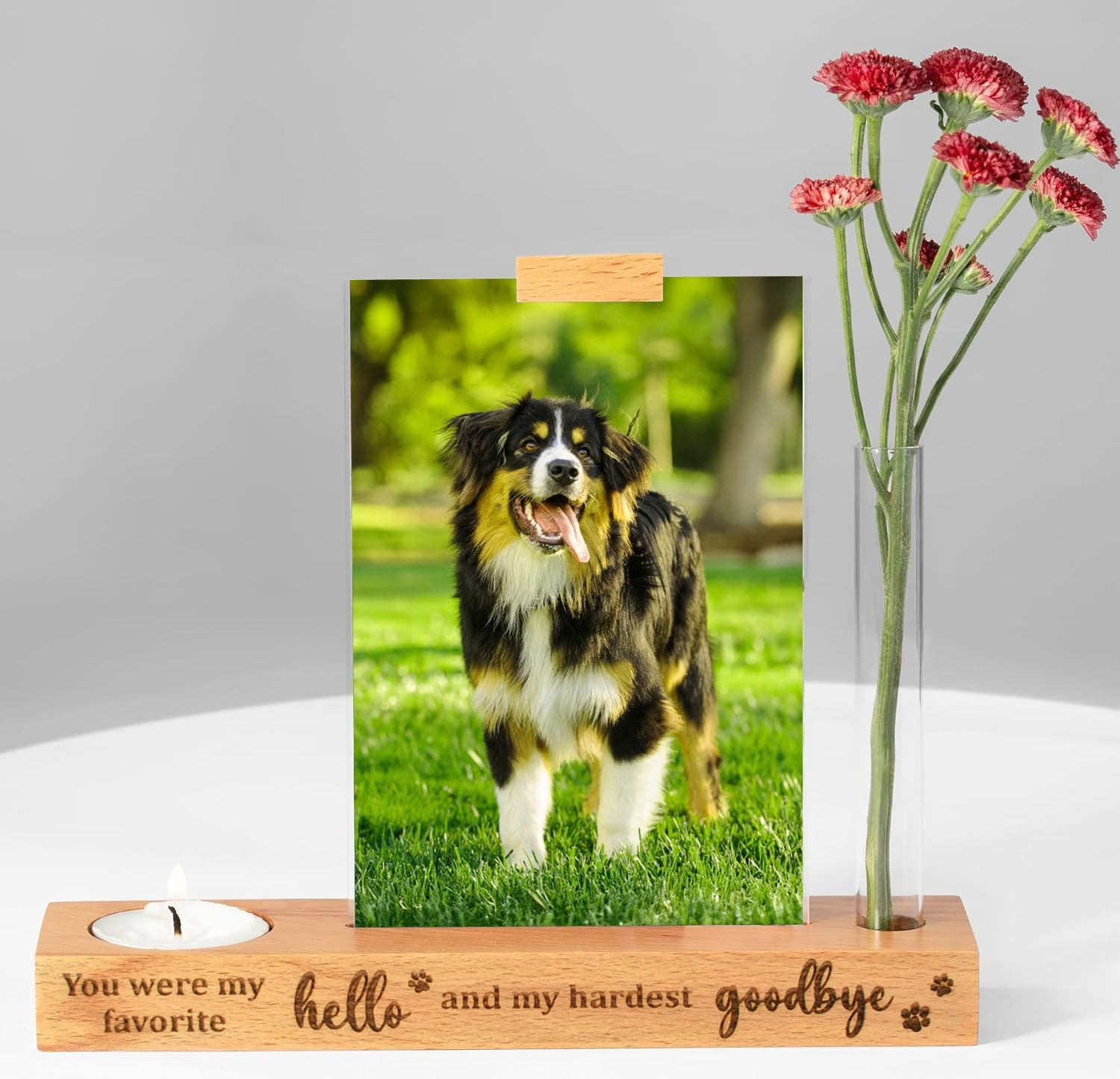 Dog Memorial Gifts – Pet Remembrance Keepsake, Sympathy Gift for Loss, Memorial