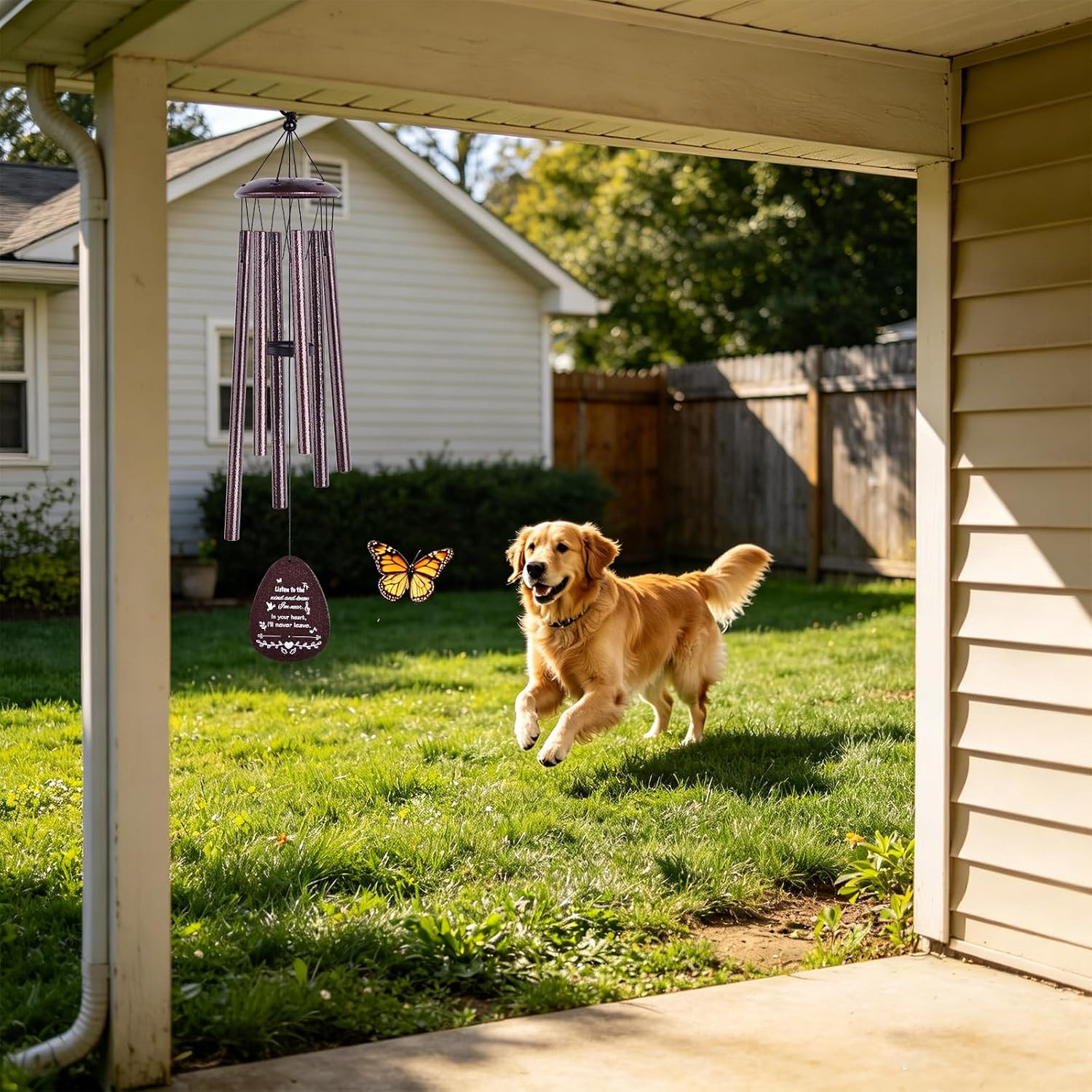 Pet Memorial Gifts for Dogs, Cat Memorial, Pet Memorial Wind Chime