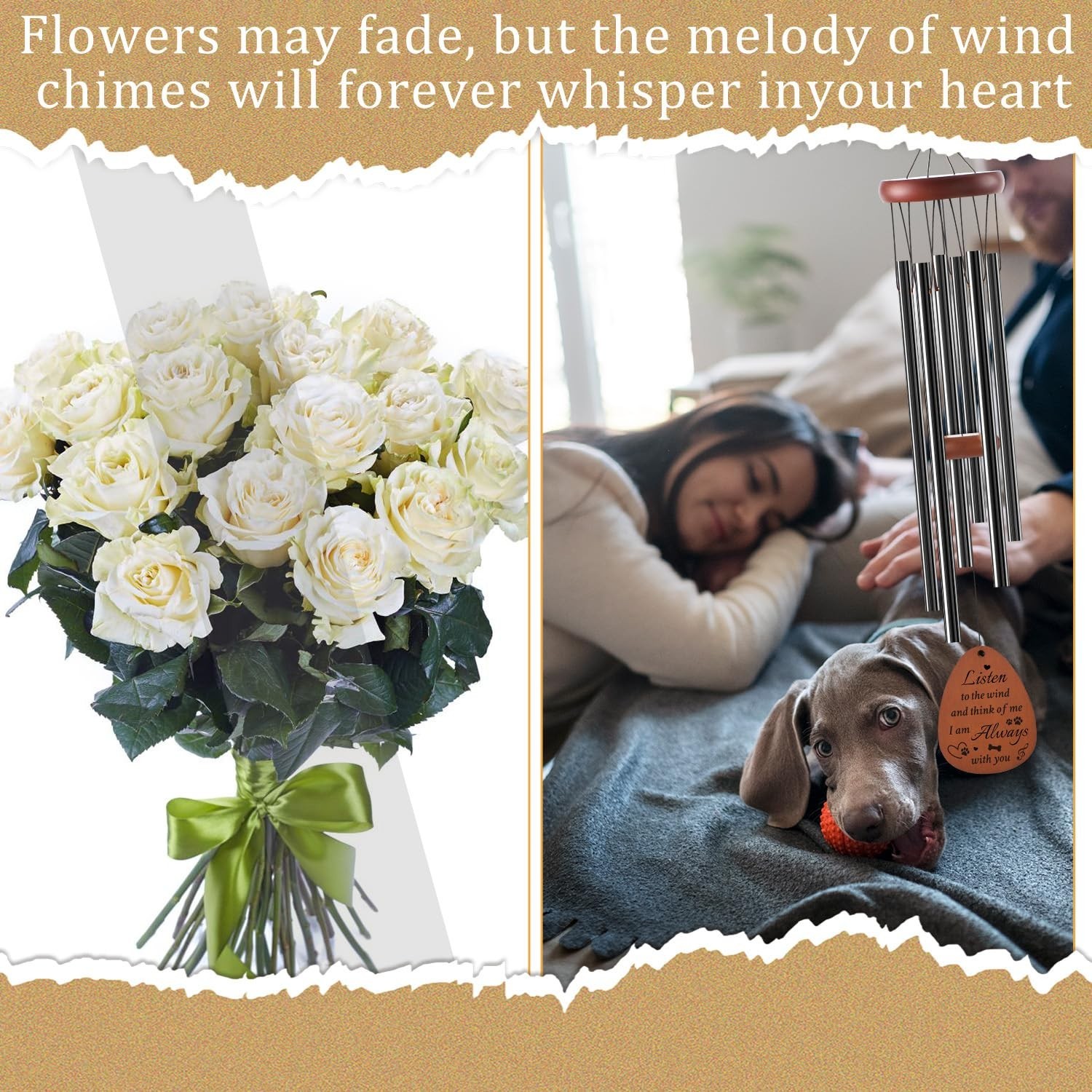 Pet Memorial Gifts for Dogs – Dog Memorial Gifts for Loss of Dog Mum Owner, S…