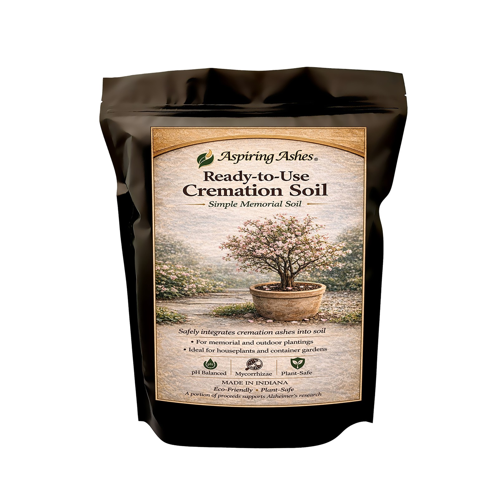 Soil for Cremated Pet Ashes: Medium Pet Memorial Kit