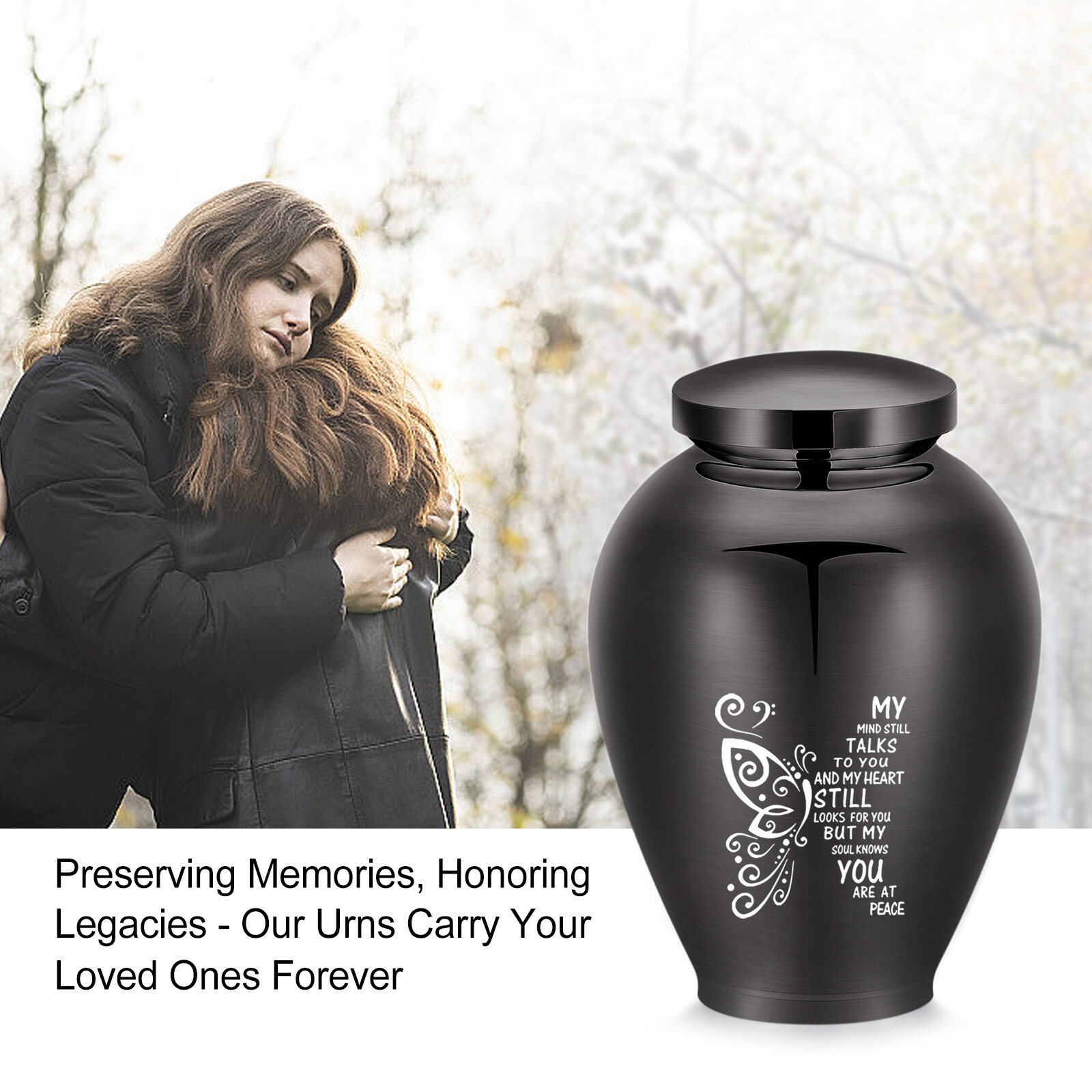 Urns for Ashes Adult Female – Butterfly Decorative Urns Cremation Urns for Ashes