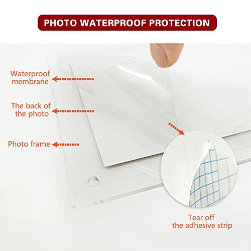 5×7 Waterproof Picture Frame for Grave Always in My Heart My heart in heaven