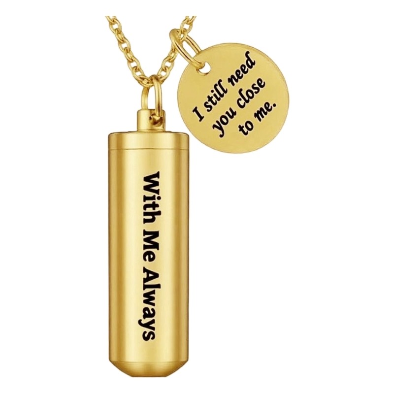 Creative Pet Cremation Jewelry Urn Casket for Ashes Casket Urn Mini Charm