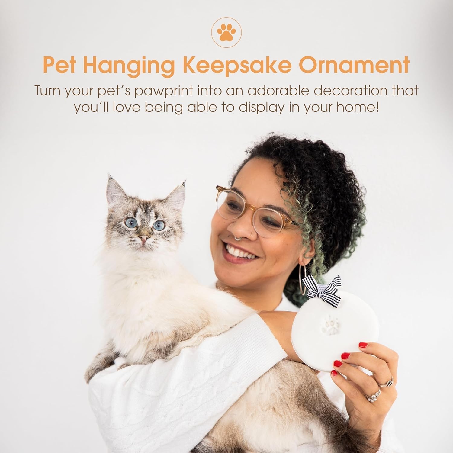 Personalized Paw Print Keepsake Kit for Beloved Pets – Tribute & Memorial