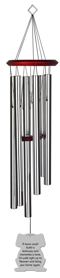 Chimesofyourlife dog-if-tears-35 Dog If Tears Pet Memorial Wind Chime, 35-Inch,