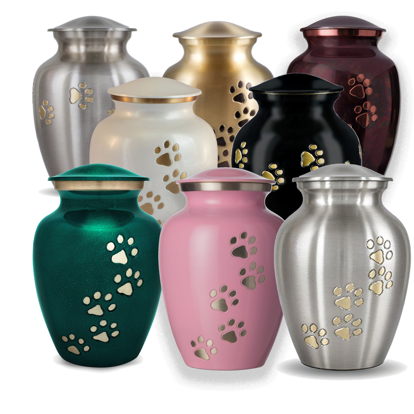 Best Friend Services – Ottillie Paws Pet Cremation Urns, for Pets up to 170lbs