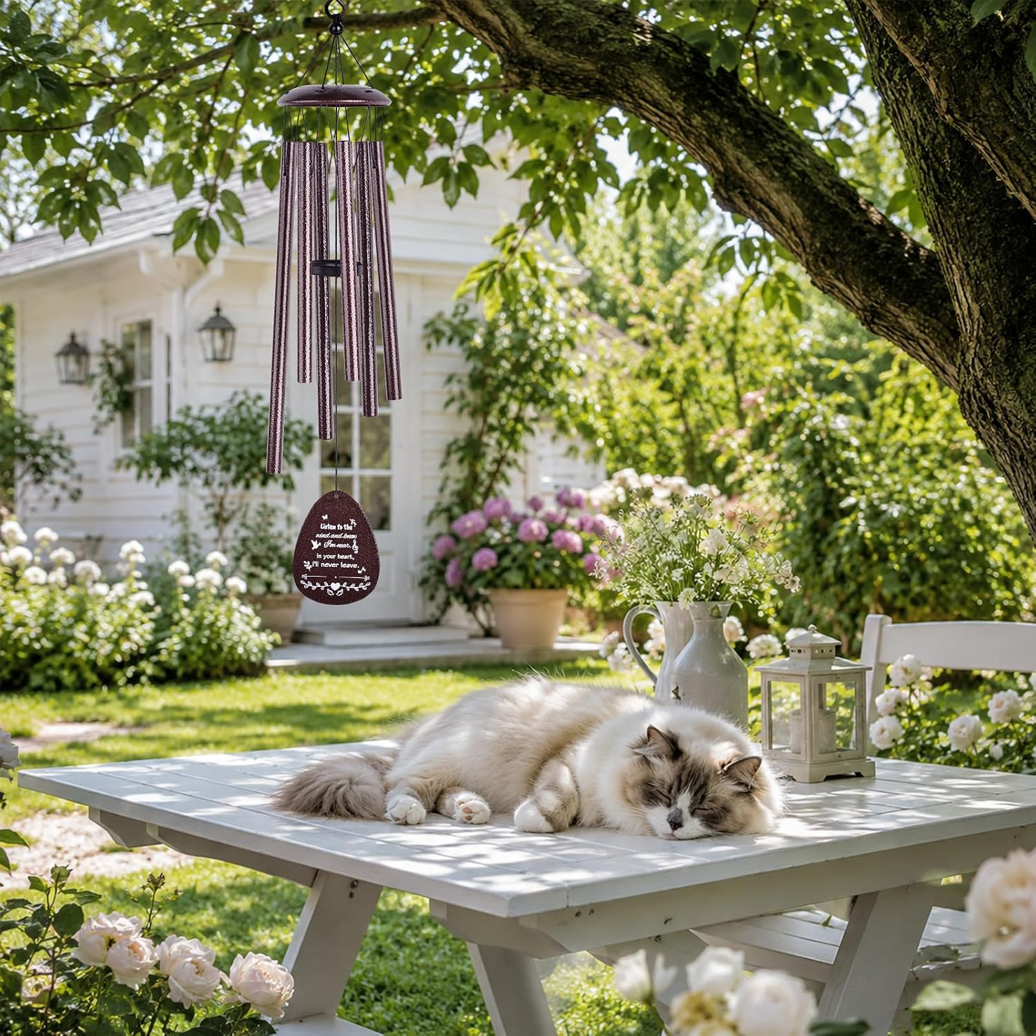 Pet Memorial Gifts for Cat, Cat Memorial, Pet Memorial Wind Chime