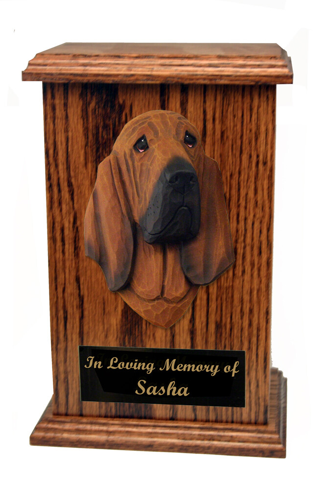 Bloodhound Memorial Urn