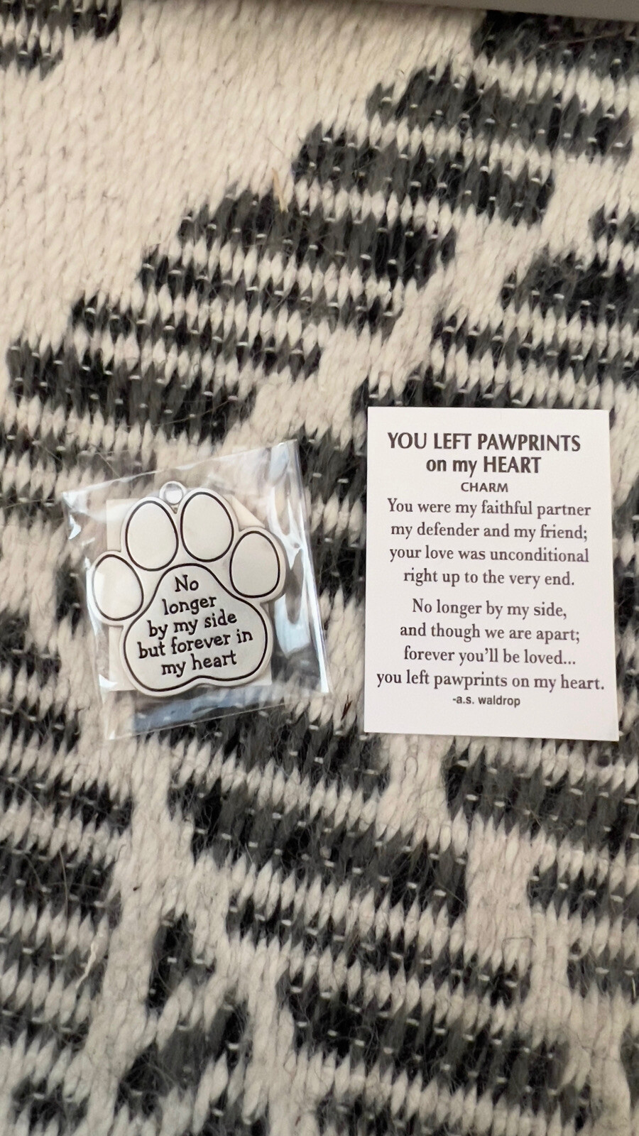 PET MEMORIAL NO LONGER BY MY SIDE BUT FOREVER IN MY HEART FRAME CHARM KEYCHAIN