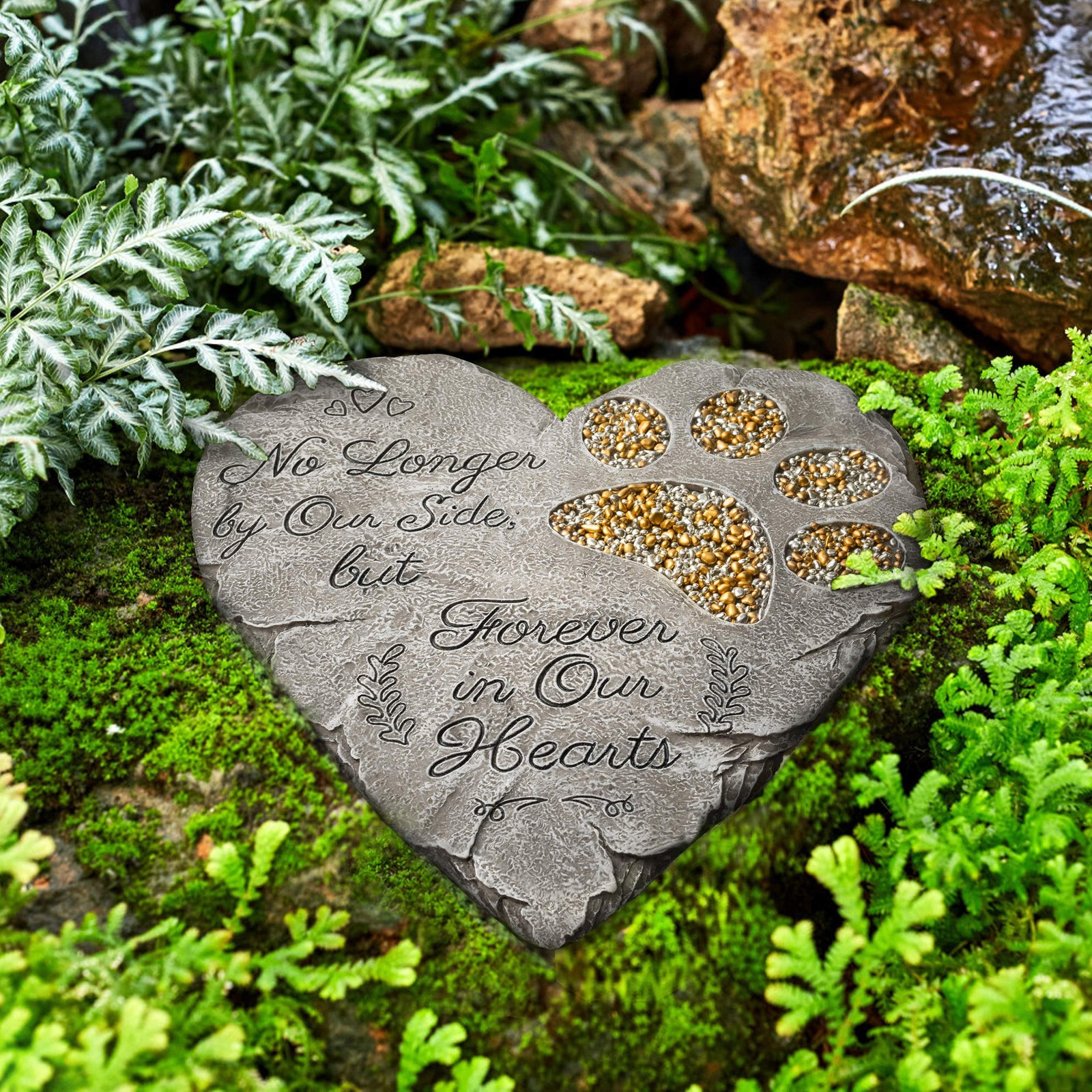 OBSI Dog Memorial Gifts for Loss of Dog Sympathy Gift – Rainbow Bridge Dog Me…