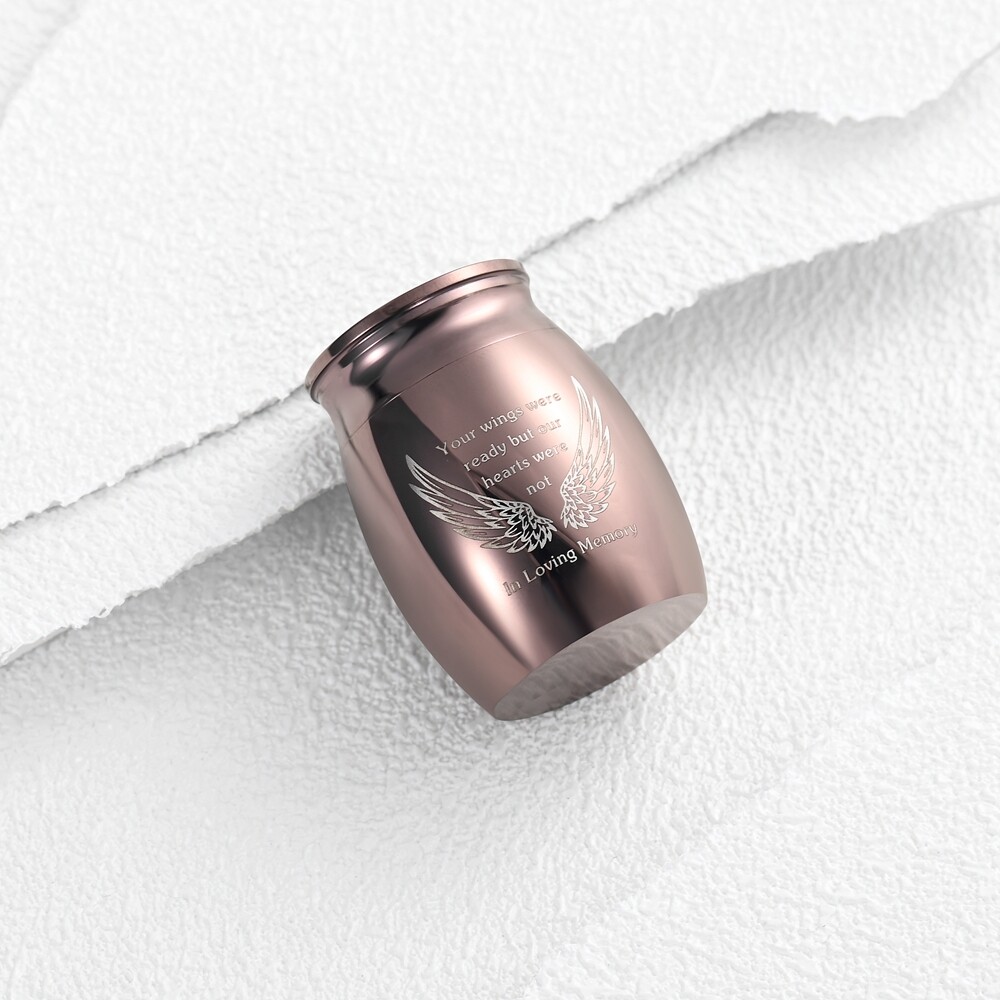 Small Cremation Keepsake Urns for Human Ashes Mini Cremation Urn 4*3Cm Ashes Urn