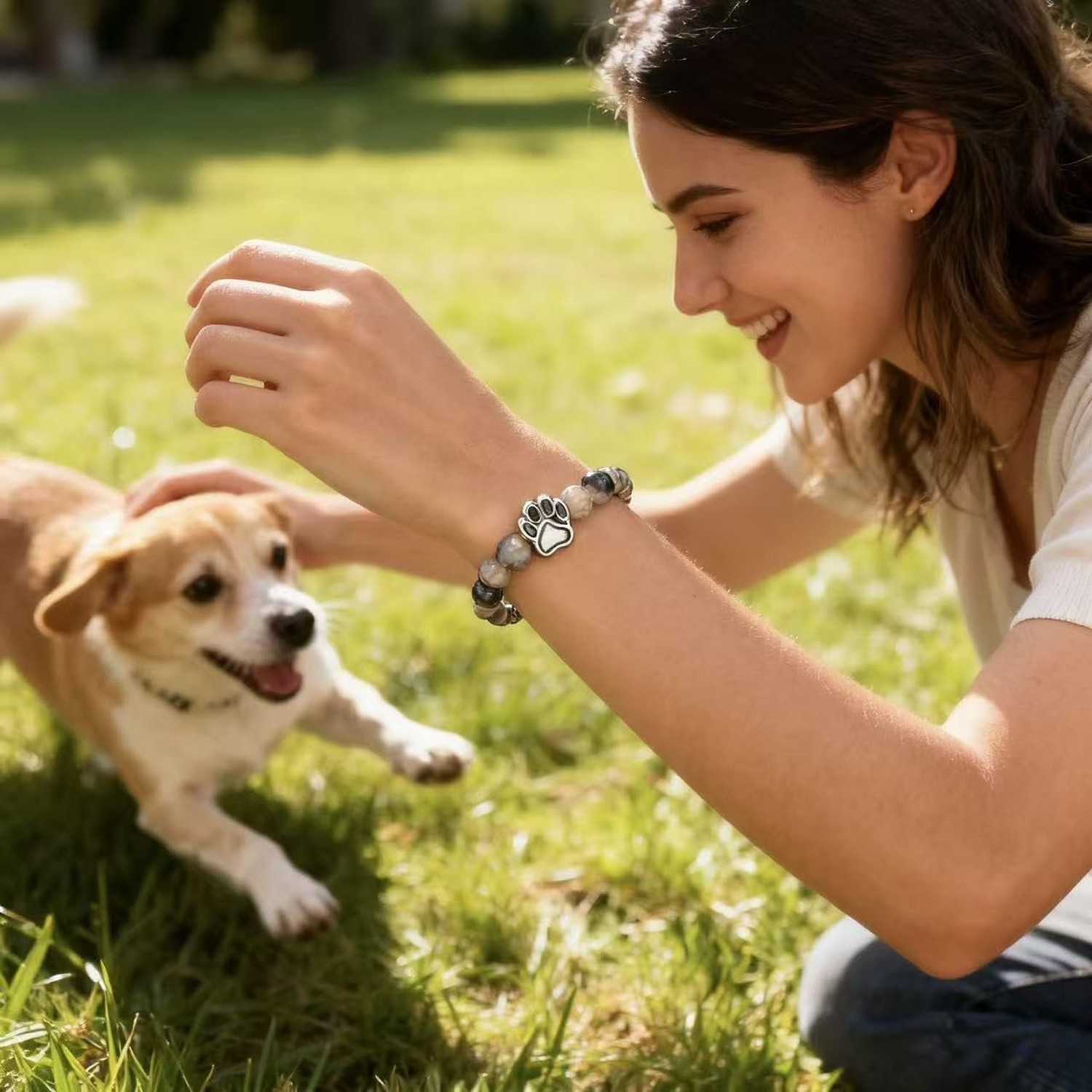 Cat Dog Memorial Gifts for Loss of Dog Cat Bracelet Pet Loss Gift Women Men |…