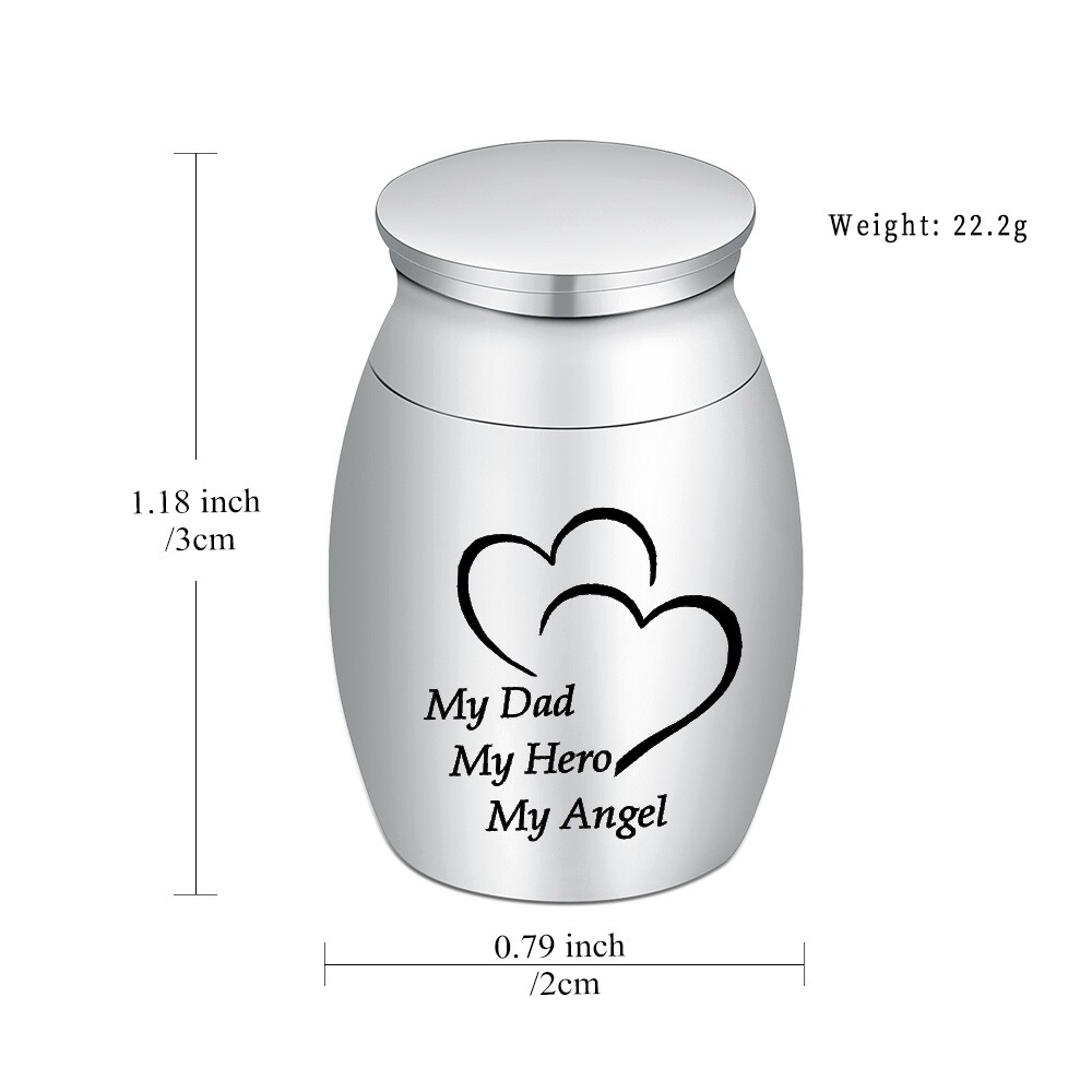 1.18 In Small Urn for Human Ashes Mini Cremation Urn Memorial Ashes Urn Keepsake