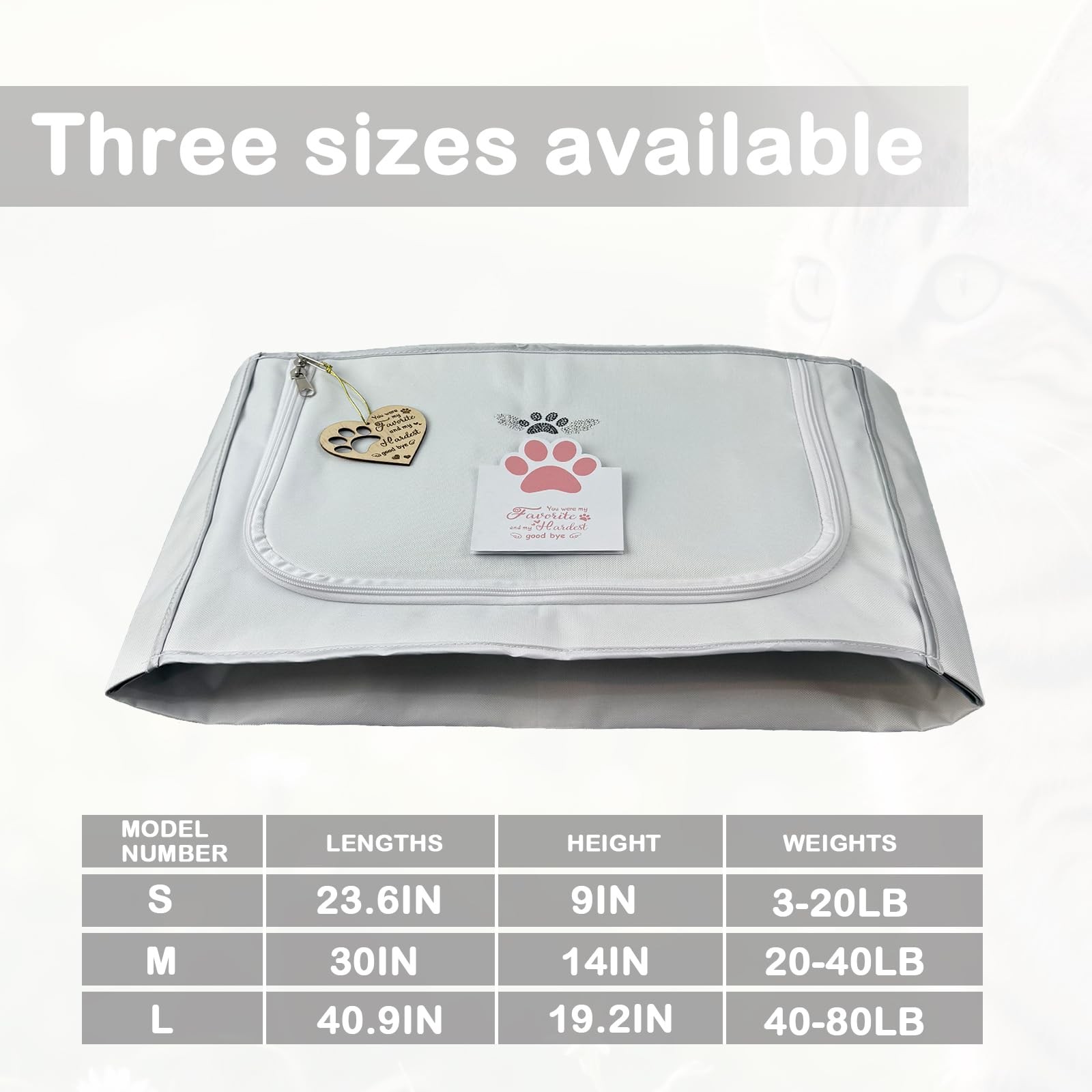 Lzhtime Pet Burial Eco Friendly Pet Body Bag Suitable For All Kinds Of Pets Pet